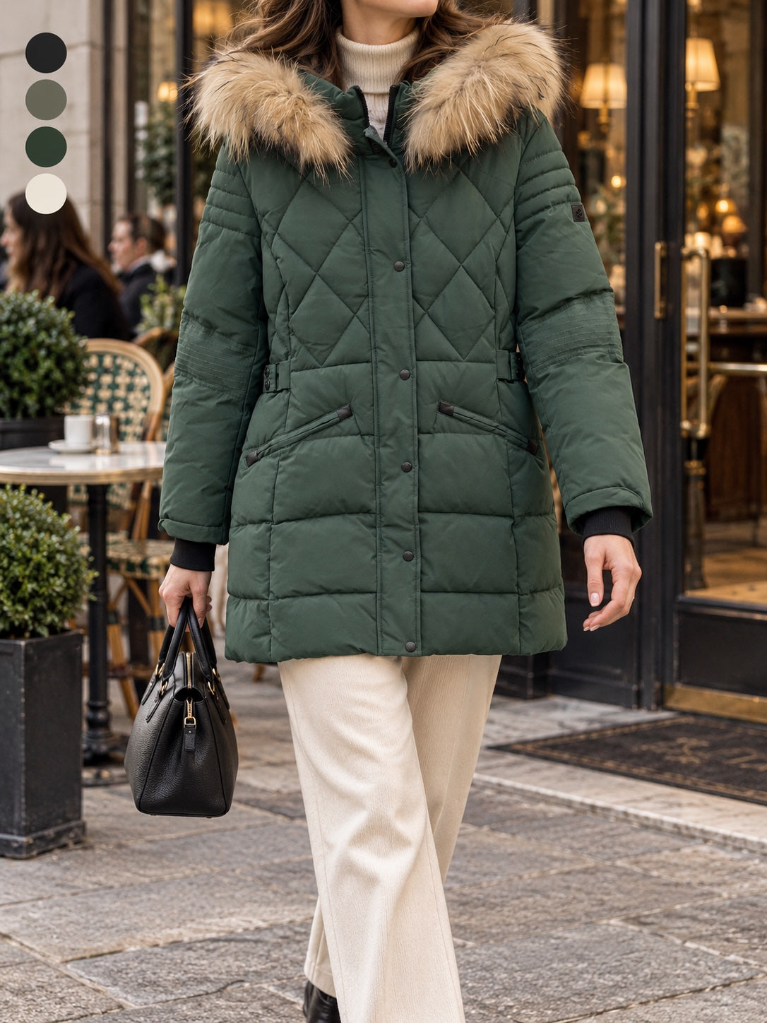 Piumino Donna Selva – Verde Profondo
