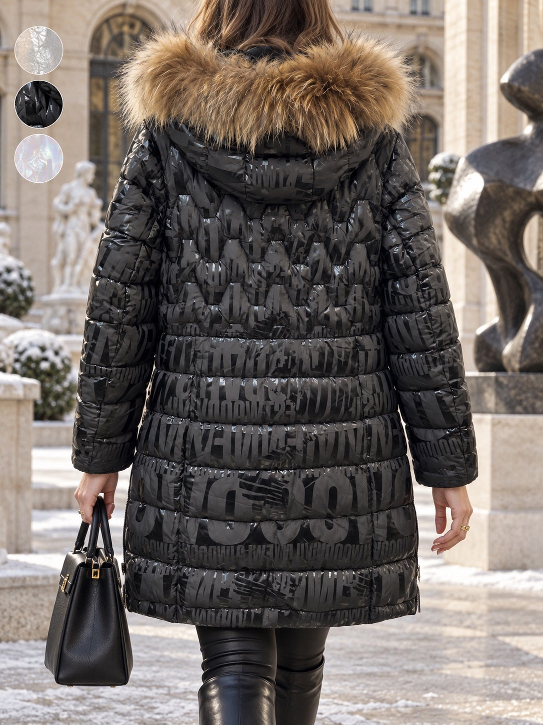 Piumino Donna Aurora – Nero