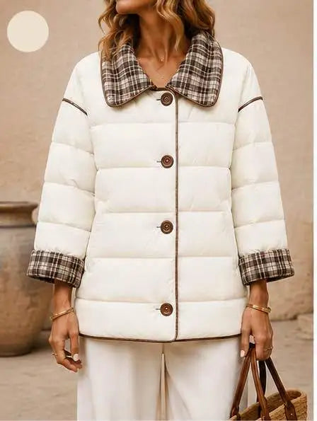 Piumino Donna Cashmere in Piuma d’Oca