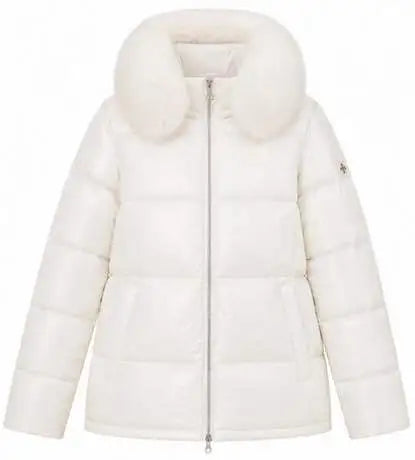 Piumino Donna Bianco in Piuma d’Oca