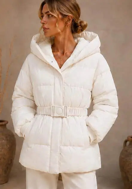 Piumino Donna Neve in Piuma d’Oca